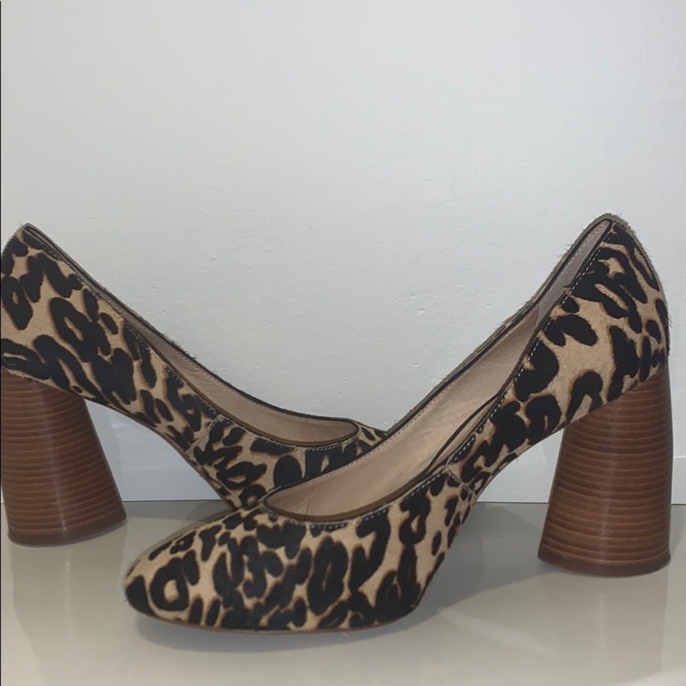 Leopard high heels